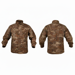 Camisas de Camuflaje Personalizadas al Por Mayor a Precio Económico, Uniformes de Manga Larga, Ropa de Trabajo Transpirable para Invierno, Chaquetas con Logotipo Personalizado OEM - Product Image 4