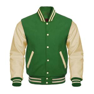Veste de baseball varsity élégante et ajustée, en toile de qualité supérieure, avec logo sur le devant, qualité supérieure, OEM ODM pris en charge, Trendyol - Product Image 5