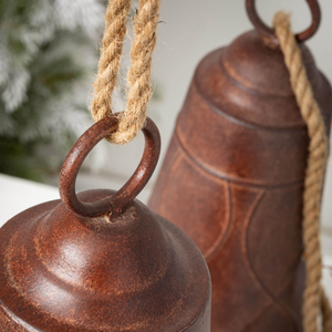 Clochettes décoratives en métal suspendues avec couleur et dimensions personnalisées pour la décoration de Noël à prix avantageux - Product Image 3