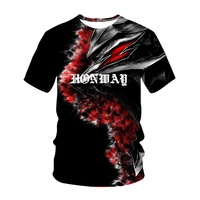 Vente en gros de logo personnalisé t-shirt pour hommes conception Web uniforme imprimé partout décontracté anime cool t-shirts pour hommes