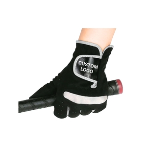 Gants de golf professionnels à doigts entiers, logo personnalisé, en cuir Cabretta extensible, fermeture Velcro antidérapante, vêtements de sport pour hommes - Product Image 5