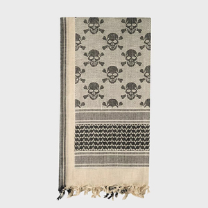 Pañuelo táctico de algodón personalizado 2026, pañuelos de senderismo, shemagh árabe con borlas para hombres y mujeres, bandana táctica de alta calidad - Product Image 6