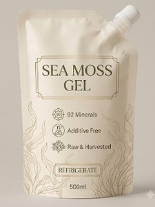 Gel d'algues marines premium en pot de verre ou en recharge pratique et économique, production vietnamienne, expédition mondiale, vente en gros et au détail - Product Image 2