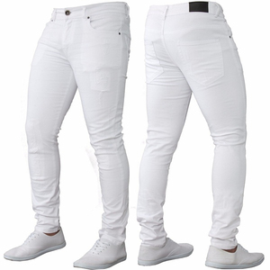 Jeans Casuales para Hombre, Estilo Vintage, Rasgados, Ajustados, con Agujeros, para Todas las Temporadas, Productos de Primera Calidad en Venta - Product Image 5