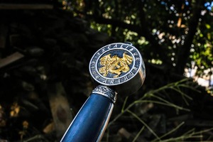 Espada Excalibur Hecha a Mano para Exhibición – Réplica Decorativa Inspirada en el Rey Arturo con Funda de Cuero - Product Image 2