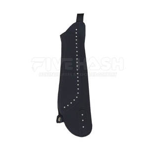 Mini Chaps de Cuero, Protectores de Patas de Caballo Resistentes, Correa Ajustable con Hebilla para Uso en Trabajos al Aire Libre con Caballos - Product Image 3