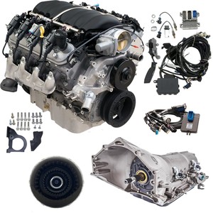 เครื่องยนต์แก๊ส LS7 7.0L 427 V8 พร้อมเครื่องยนต์ LSX 454 แบบประกอบสำเร็จ สภาพการทำงานดี เครื่องยนต์ LS3 525 แรงม้า เกียร์ 6L80E Whipple - Product Image 1