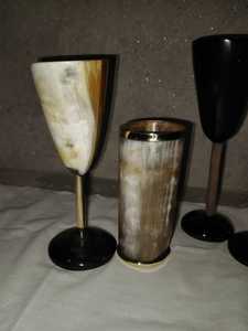 Juego de Vasos de Vino en Forma de Animal, Hechos a Mano con Materiales Orgánicos, Pulidos, Imitación Antigua, Artículos Decorativos Coleccionables - Product Image 6