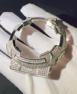 Custom GA100 Compatible Mod Watch Full Metal <b>Case</b> Iced Out Luxury Style Premium Custom GA100 Style Watch - Product Image 1