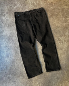 Pantalones Vaqueros Anchos de Algodón 100% Ultrasuaves para Hombre, Color Crema, con Etiqueta Personalizada, Corte Recto, Ajuste Holgado y Moderno - Product Image 2