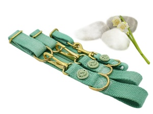 Cotton Martiagnle <b>Dog</b> <b>Collar</b> Solid Scarf Design Eco-Friendly Classic Hot Selling Luxury Breathable Adjustable Soft Medium <b>Dog</b> - Product Image 2