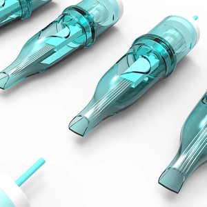 Agujas de <span class=keywords><strong>Tatuaje</strong></span> Desechables Esterilizadas de Fábrica con Logotipo OEM, Cartucho de Membrana 7RL de Buena Calidad para Tatuajes - Product Image 4