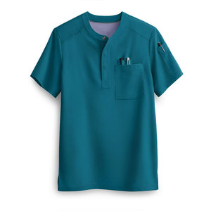 Ensemble d'uniformes médicaux et de soins infirmiers OEM, nouveau style, haut à col en V avec poche avant, uniforme médical pour hommes - Product Image 6