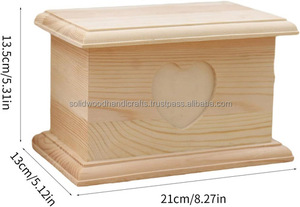 Cadre photo pour animaux de compagnie, urnes en bois, urnes commémoratives de crémation faites à la main, de haute qualité - Product Image 2
