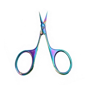 Tijeras para Cejas, Recortador de Acero Inoxidable, Herramientas de Precisión para Dar Forma y Eliminar el Vello Facial, Logotipo Personalizado - Product Image 2
