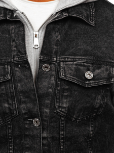 Blousons de course en denim de laine personnalisés de haute qualité pour hommes, coupe droite, écologiques et imperméables, en gros, à bas prix - Product Image 5