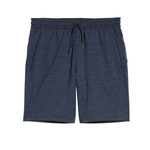 Top Most Demanded men's Lightweight Breathable Fabric Shorts Solid Navy Blue Color Slim Fit Shorts At Chap Prices - Product Image 2