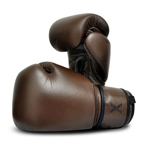 All-Purpose Leather Boxing <b>Gloves</b> Hook Loop Closure Secure Grip Breathable Moisture Wicking Lightweight Customizable High - Product Image 1