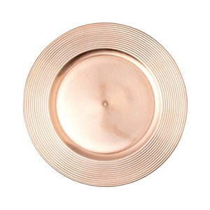 Platos de cobre ecológicos clásicos para la cena, hechos a mano, para bodas y restaurantes - Product Image 2