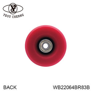 Roues de trottinette en PU 110 mm 90A, roues durables à rebond élevé pour trottinette à pousser, trottinette à pied, qualité professionnelle - Product Image 3