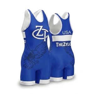 Combinaisons de lutte personnalisées par sublimation pour femmes et filles, uniforme de lutte pour compétition - Product Image 1