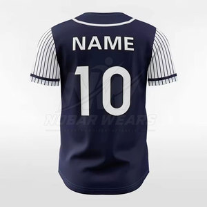 Maillot de baseball pour homme, matière respirante à séchage rapide, parfait pour les jeux et l'entraînement en extérieur, avec un look durable et élégant - Product Image 2