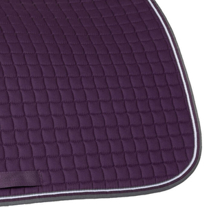 แผ่นรองอานม้าหนังแท้คุณภาพสูง ปักโลโก้ แผ่นรองอานม้ากระโดด OEM ขายส่งจากปากีสถาน - Product Image 5