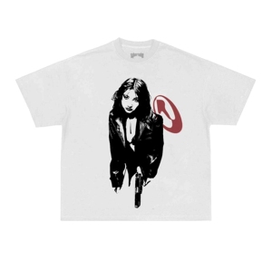 Camiseta Corta de Algodón Grueso, Camisetas Oversize, Logotipo Personalizado, Streetwear, Corte Cuadrado, Camiseta para Hombre - Product Image 5