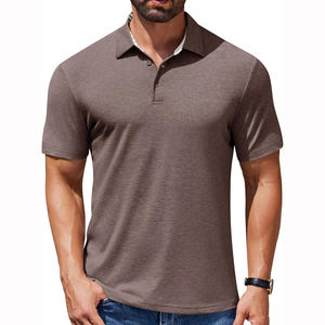 Chemises Polo de Golf pour Hommes de Haute Qualité 100% Polyester, Respirantes, Séchage Rapide, Personnalisées, Fabriquées sur Mesure pour un Usage Casual - Product Image 1