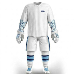 Uniforme de Hockey sobre Hielo para Hombre, Ropa Deportiva de Alto Rendimiento con Tela Transpirable para Prácticas, Partidos de Liga y Entrenamientos - Product Image 1