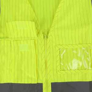 Dernier design – Gilet de travail sans manches pour homme, robuste, pour l'extérieur, automne, sécurité, ANSI Classe 2, imperméable, personnalisable - Product Image 5