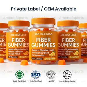 Gomitas de Fibra de Marca Privada Sin Azúcar Añadido, Fórmula Prebiótica, Proveedor de Exportación - Product Image 5