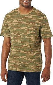 T-shirts pour hommes en camouflage, séchage rapide, 100% coton, 220g, coupe slim régulière, respirants, col rond, pour l'extérieur, vente en gros - Product Image 5