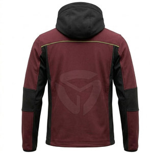 Veste d'hiver softshell personnalisée pour homme, respirante, à manches longues, avec fermeture éclair, idéale pour le travail, les voyages et les activités décontractées - Product Image 2