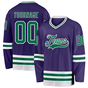 Jersey de Hockey Personalizado para el Mercado Estadounidense, Nombre y Número Personalizados, Uniforme de Equipo de Hockey sobre Hielo, Venta al Por Mayor - Product Image 2