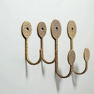 Antique Brass Bow <b>Wall</b> <b>Hook</b> Coat <b>key</b> rack Coat <b>Hook</b> - Product Image 5