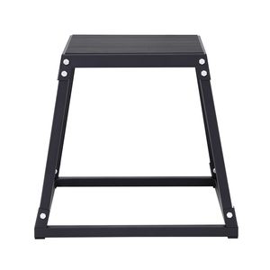Box per Salto Pliometrico con Superficie in EVA da 18 Pollici, Telaio in Acciaio e Superficie Antiscivolo per Esercizi Fitness - Product Image 1