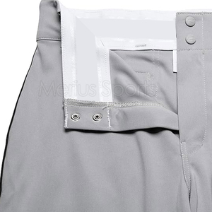 Pantalons de baseball et de softball personnalisés pour hommes et femmes, style uniforme pour équipes sportives, coupe simple - Product Image 4