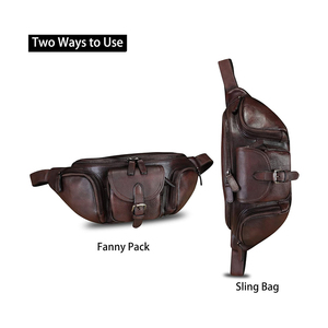 Bolso bandolera para la cintura con correa ajustable y opciones de uso flexibles para mayor comodidad, bolso de cintura con diseño práctico. - Product Image 2