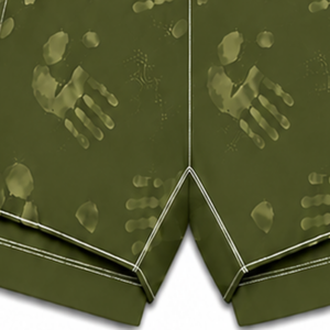 Olive Green <b>White</b> <b>Swim</b> <b>Shorts</b> Lightweight Quick Dry Breathable Drawstring Waist Training Performance Athletic Swimming - Product Image 4