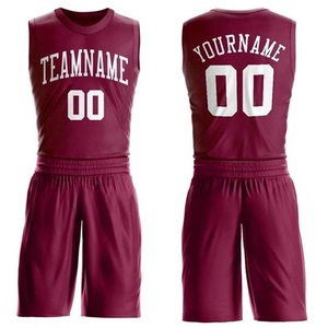 Tenues d'équipe de basketball personnalisées en gros, ensemble uniforme avec coutures surjetées à quatre fils et impression du logo de l'équipe, idéal pour les dunk. - Product Image 2