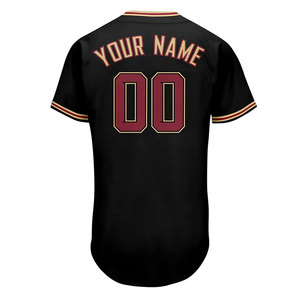 Maillot de baseball personnalisé avec broderie, style uniforme de baseball, vente en gros, maillot de baseball vierge pas cher - Product Image 6