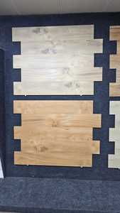 Carreaux de sol en bois de qualité 200x1200mm, surface mate, aspect bois, pour chambre et salon, carreaux en céramique antidérapants aspect bois - Product Image 4