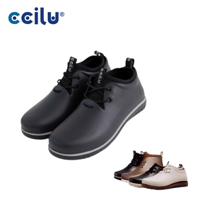 Bottes montantes à lacets pour homme, décontractées, confortables, en EVA, pour tous les jours - Product Image 1