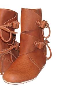 Botas vikingas medievales impermeables de invierno a la moda de alta calidad con requisitos aduaneros al por mayor - Product Image 2