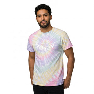 High Quality Casual Regular Fit Men's Knitted 100% Cotton <b>T</b>-<b>Shirts</b> 2026 New Design Custom Men Tie Dye <b>T</b> <b>Shirt</b> Regular Fit Soft - Product Image 2