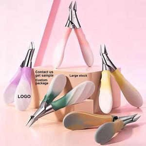 Stainless Steel <b>Nail</b> <b>Clippers</b> With Wide Jaw Opening Sharp Blade <b>For</b> Finger Care Custom Logo Available Bulk Packing - Product Image 1