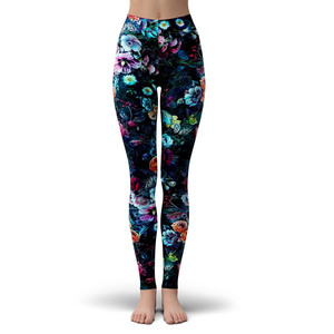 Low Moq Women Sublimation Leggings High Waist Sports Wears High Quality Best selling Hot Sale Printing High Demanding Durable - Product Image 3