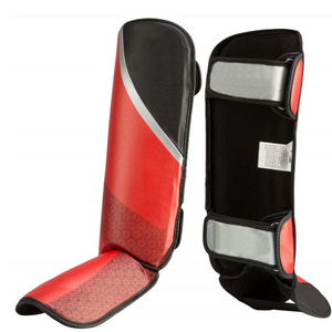 Wolon Professional Leather Boxing Shin Guards and Shin Protectors with Enhanced Protection - Product Image 3
