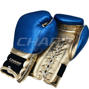 Guantes de Boxeo de Cuero Sintético Duradero de Alta Calidad con Correa de Muñeca Ajustable Antideslizante Personalizables para Entrenamiento y Uso en Fitness - Product Image 3